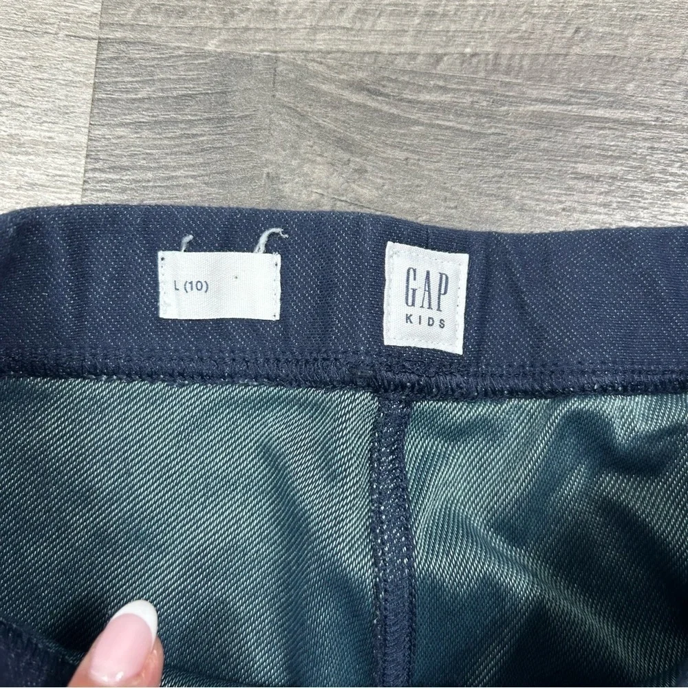 Gap Girls Faux Denim Leggings L